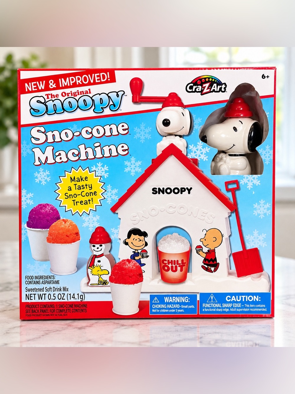 CraZart The Original Snoopy Sno-cone Machine